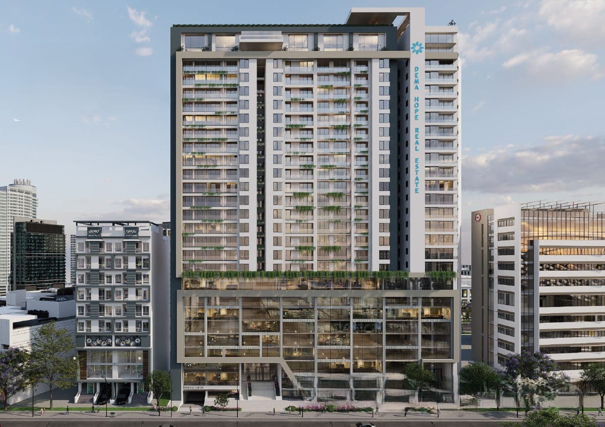 Bole Downtown II by Dema Hope